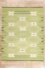 9 x 11 - Green New Kilim Rug - 31353
