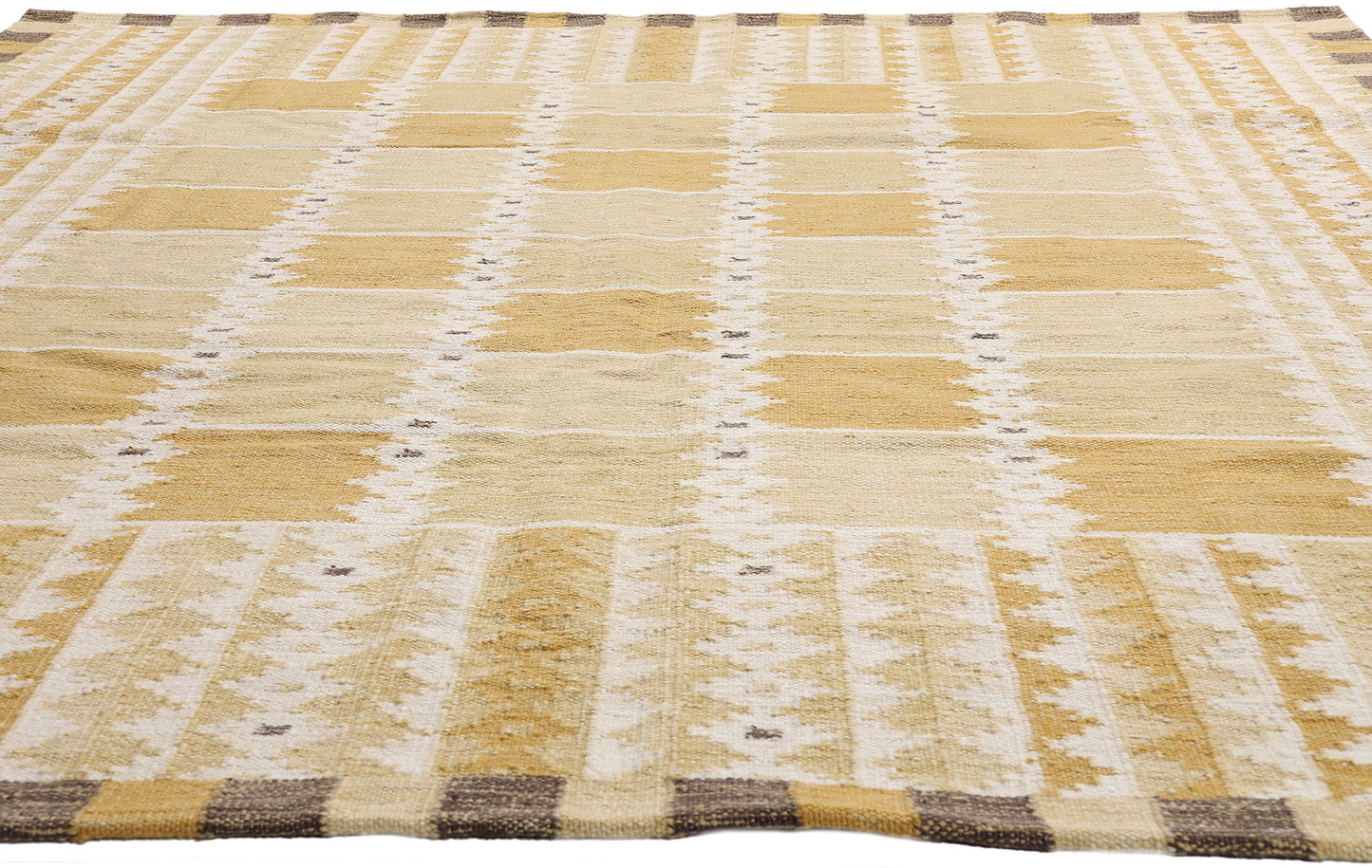 8 x 10 - Gold New Kilim Rug - 31354
