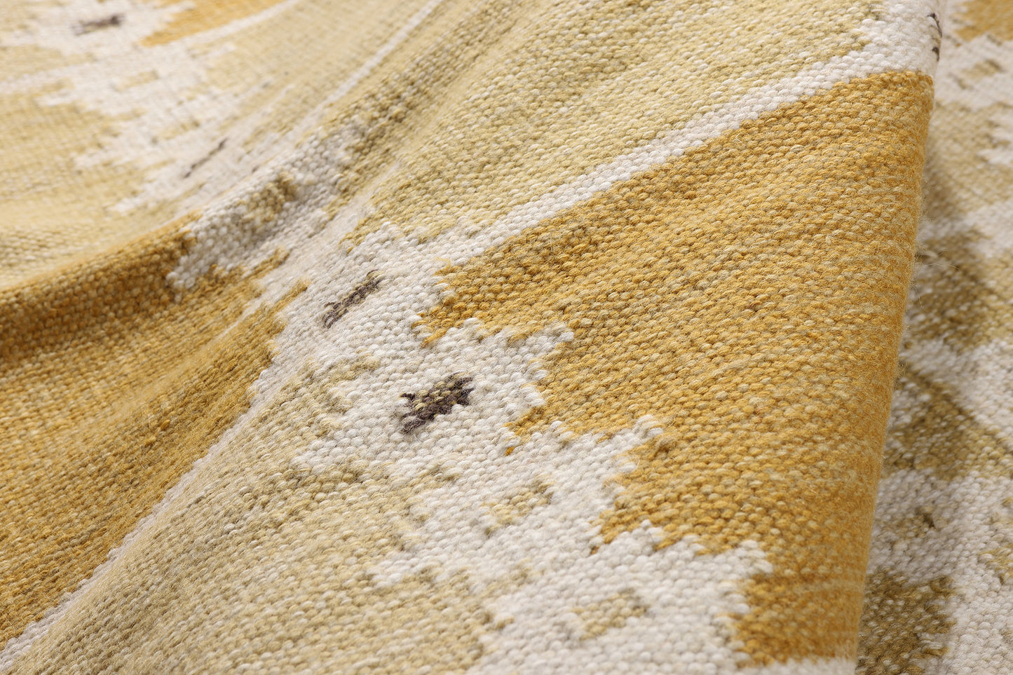 8 x 10 - Gold New Kilim Rug - 31354