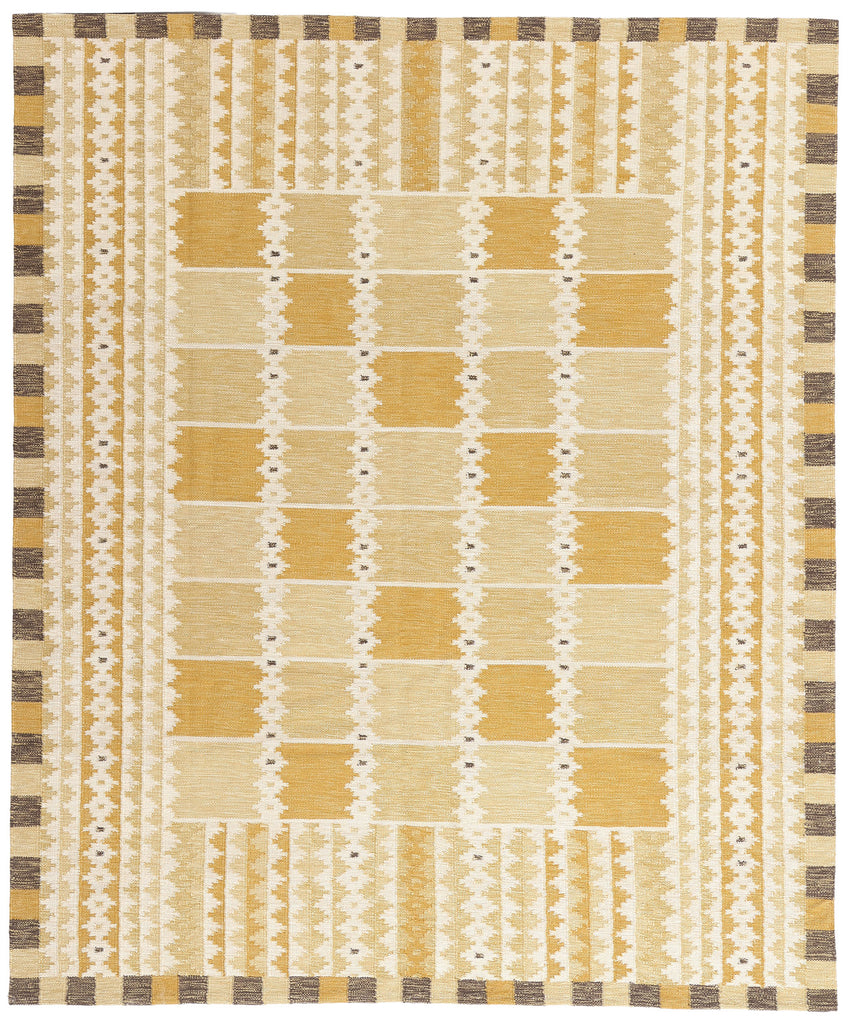 8 x 10 - Gold New Kilim Rug - 31354