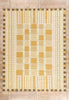 9 x 12 - Gold New Kilim Rug - 31355