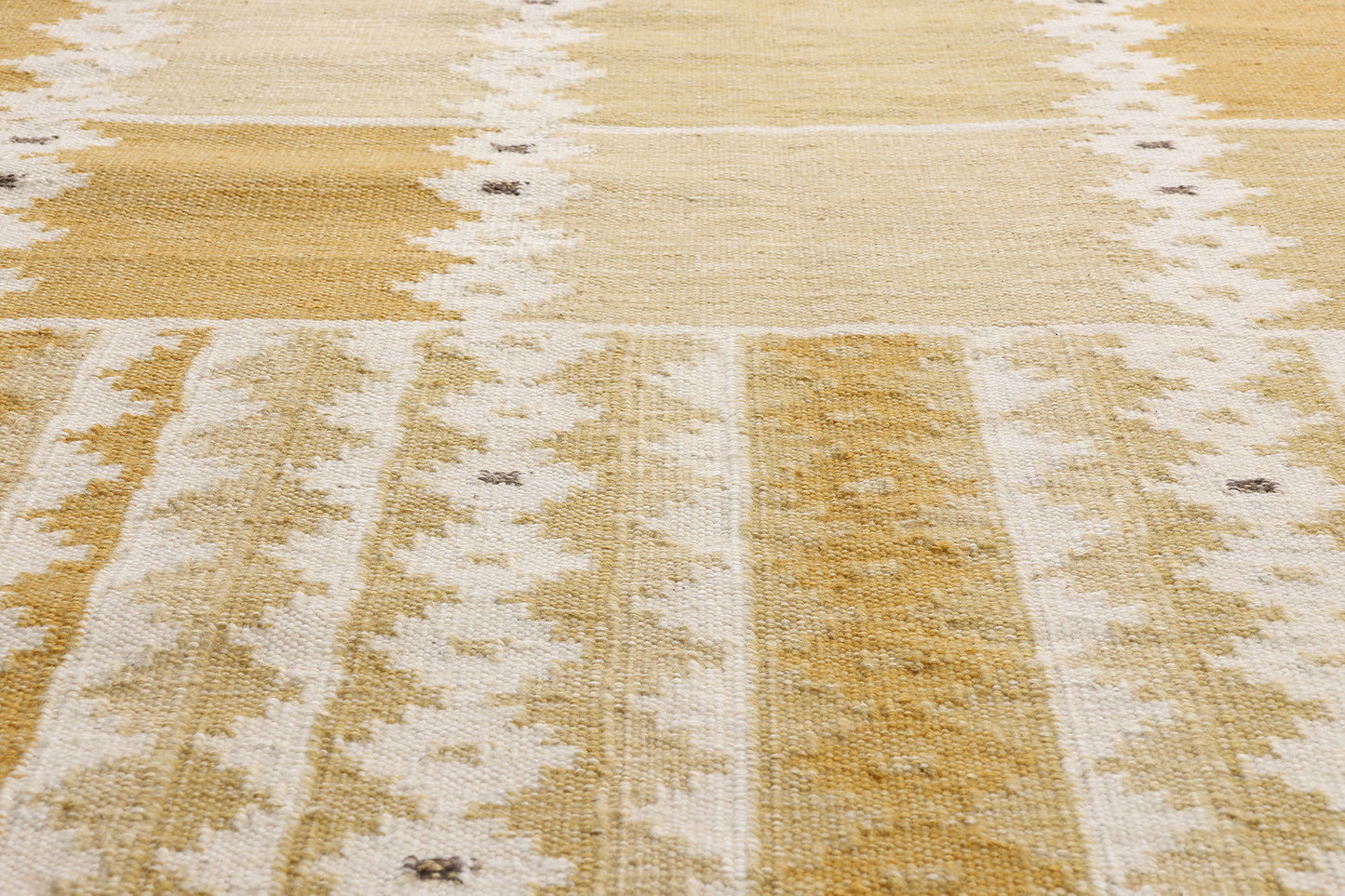 10 x 14 - Gold New Kilim Rug - 31356