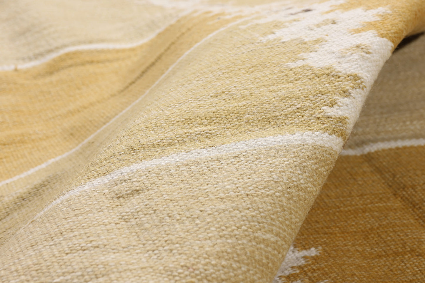 10 x 14 - Gold New Kilim Rug - 31356