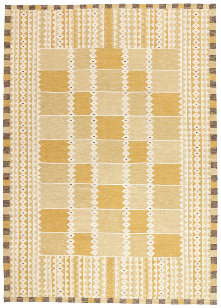 10 x 14 - Gold New Kilim Rug - 31356