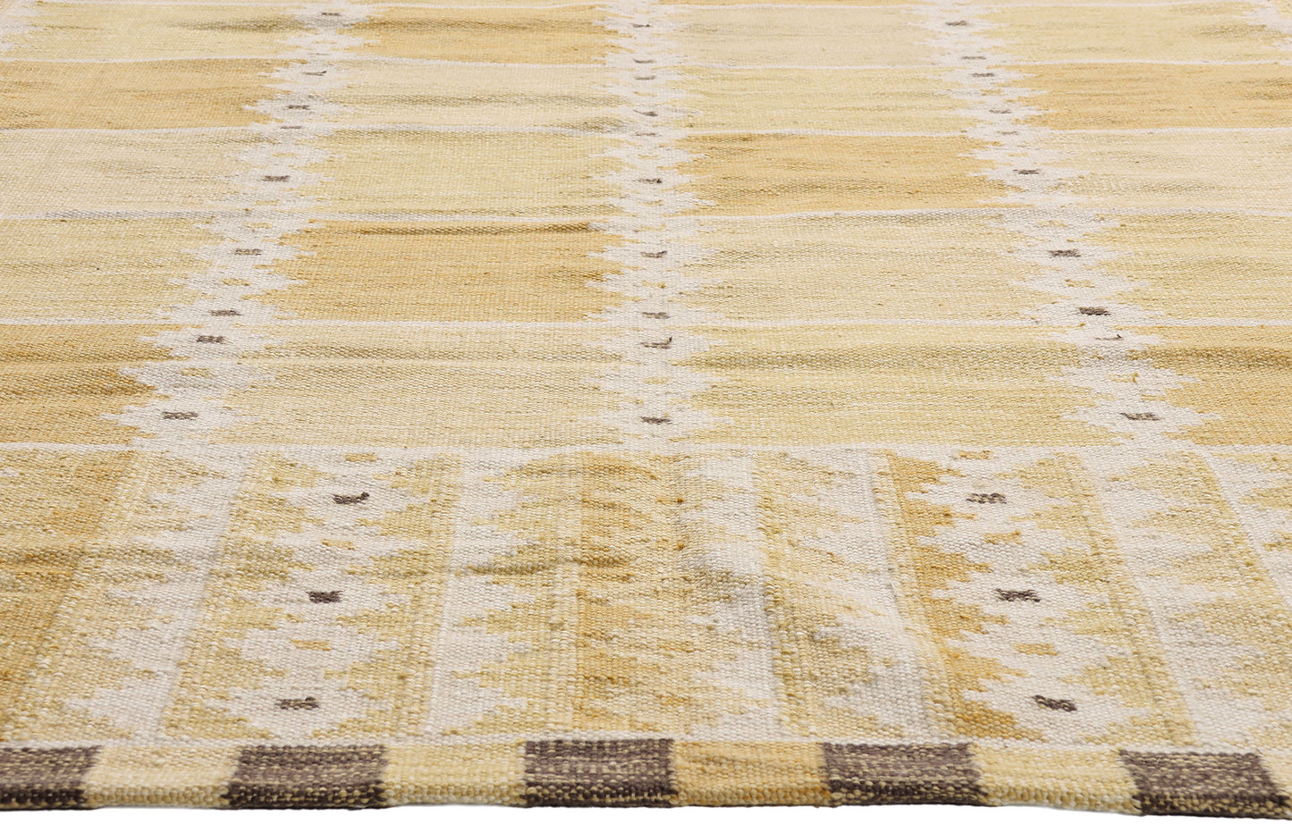8 x 10 - Gold New Kilim Rug - 31357