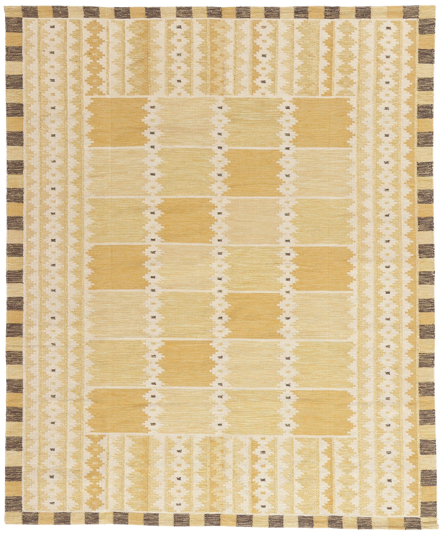 8 x 10 - Gold New Kilim Rug - 31357