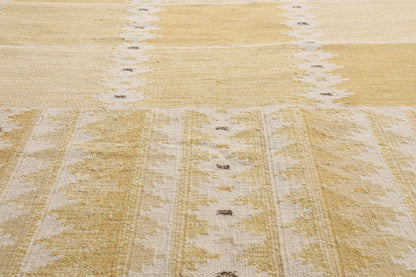 10 x 14 - Gold New Kilim Rug - 31359