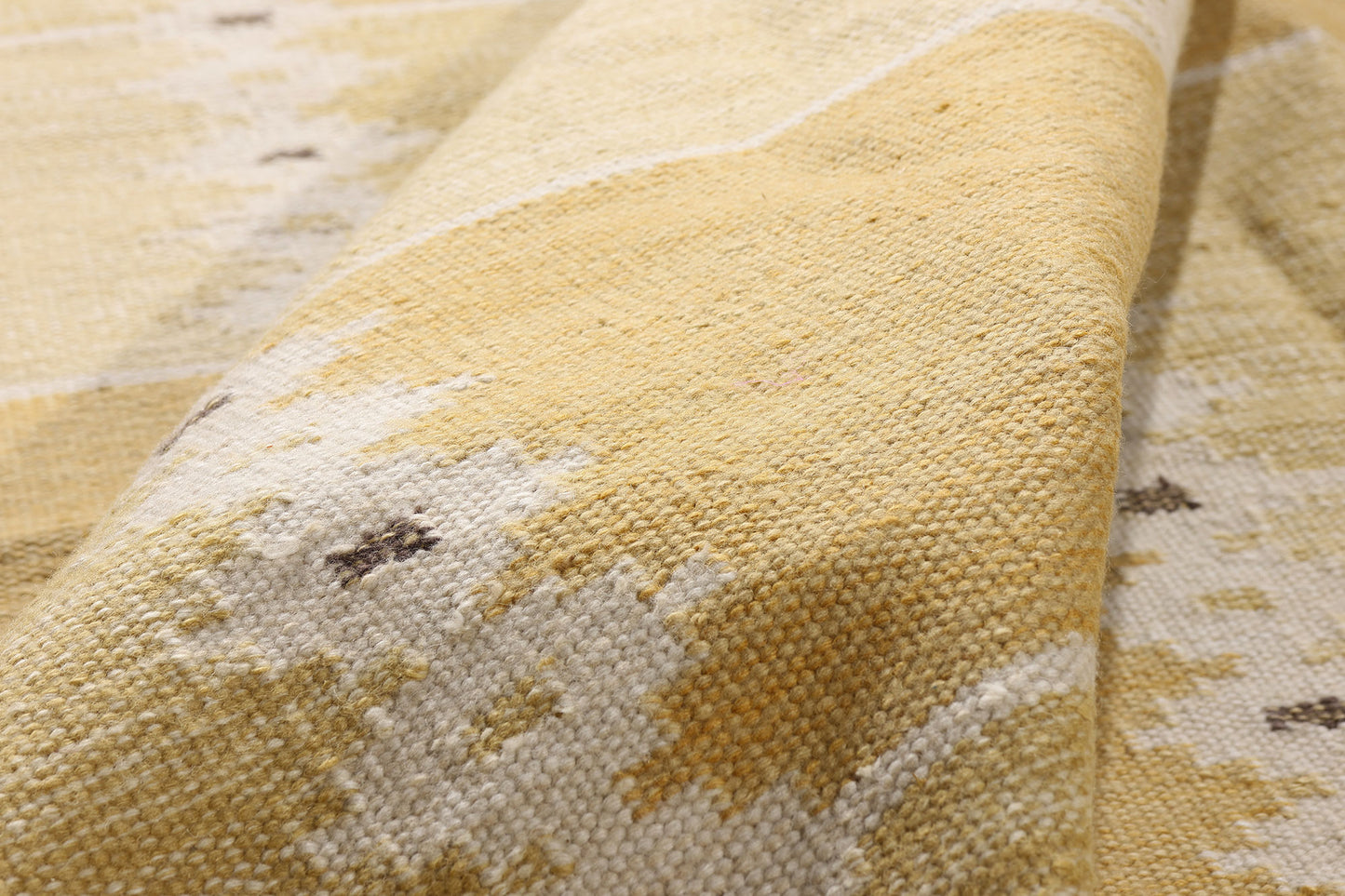 10 x 14 - Gold New Kilim Rug - 31359