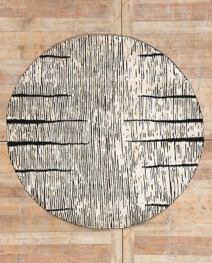 6 x 6 - Beige New Contemporary Rug - 31363