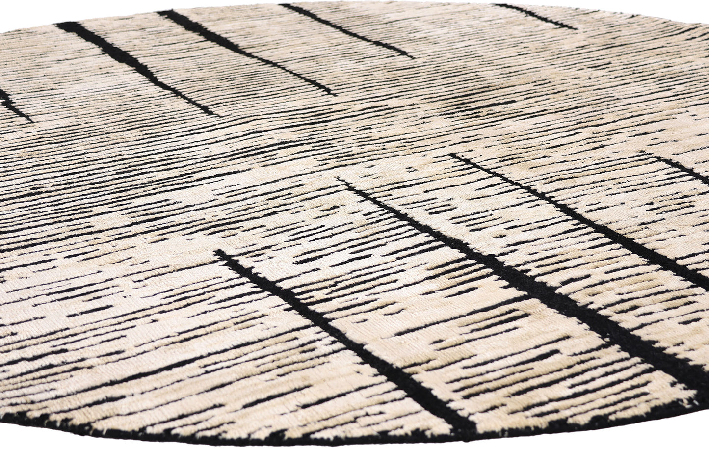 6 x 6 - Beige New Contemporary Rug - 31363