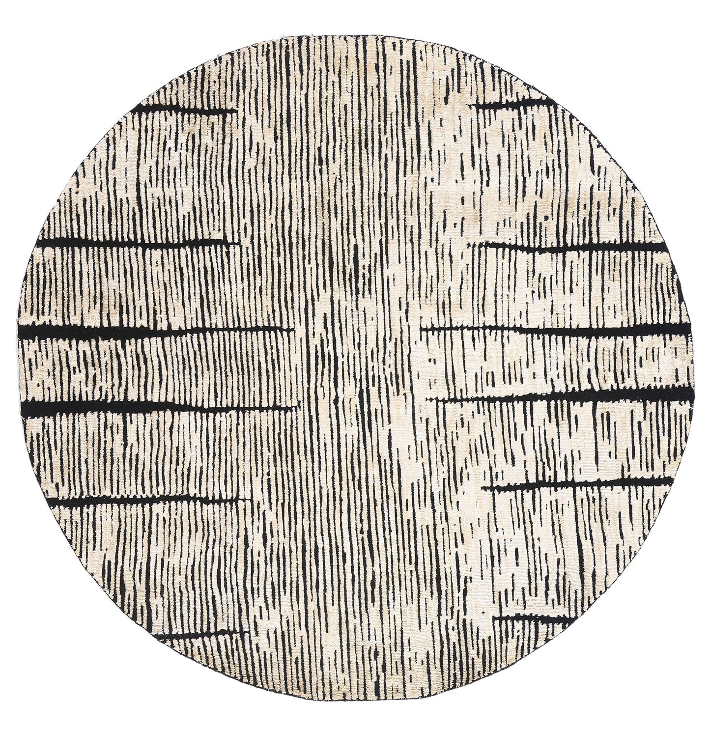 6 x 6 - Beige New Contemporary Rug - 31363
