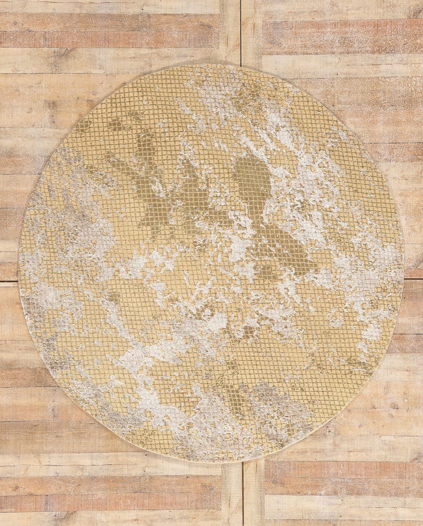 6 x 7 - Tan New Contemporary Rug - 31365