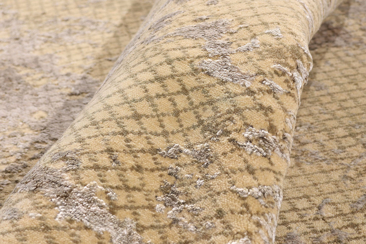 6 x 7 - Tan New Contemporary Rug - 31365