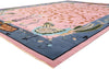 10 x 14 - Pink New Chinese Art Deco Rug - 31367