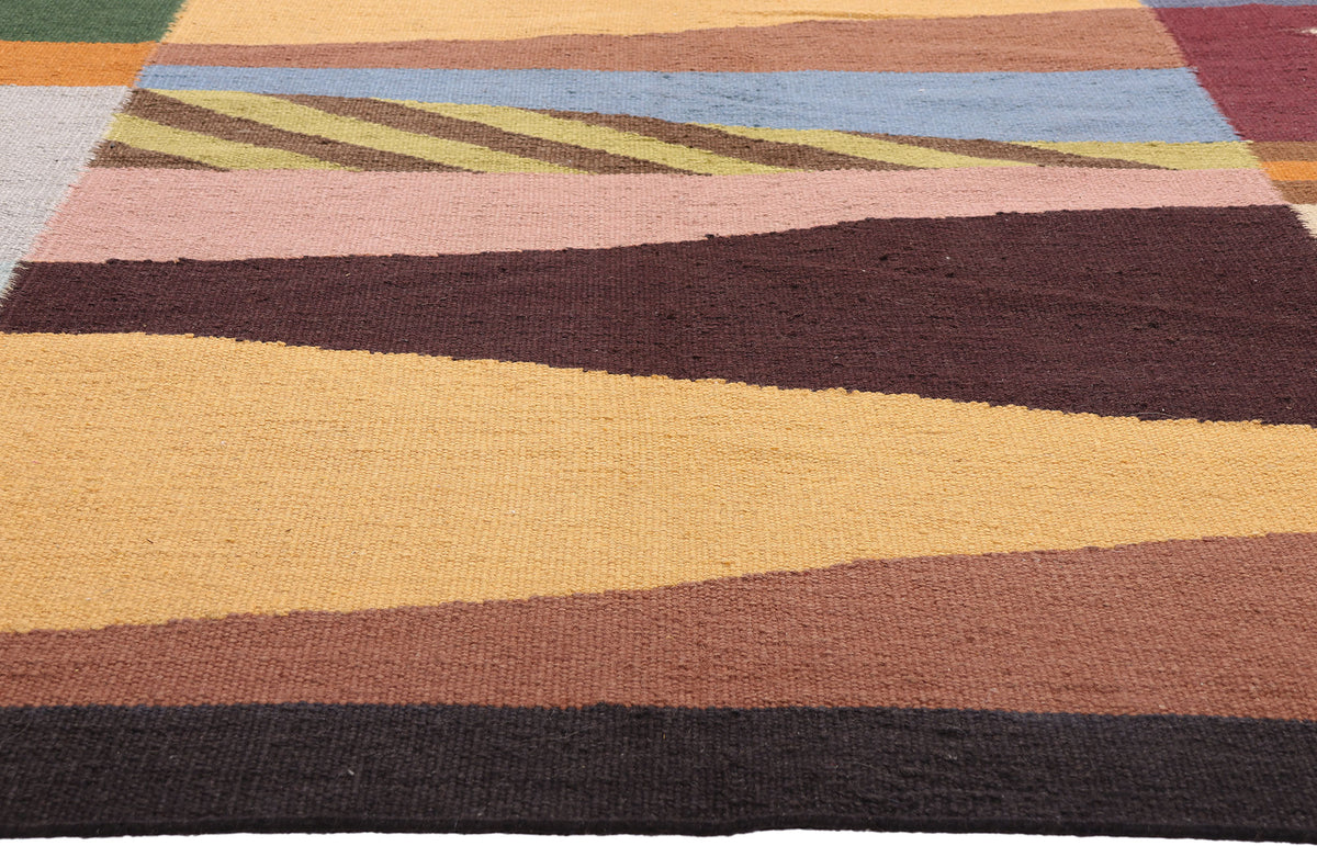 9 x 12 - Multicolor New Indian Kilim Rug - 31368
