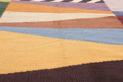 8 x 10 - Multicolor New Indian Kilim Rug - 31369