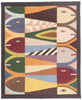 8 x 10 - Multicolor New Indian Kilim Rug - 31369