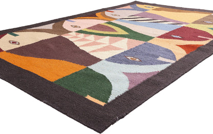 5 x 8 - Multicolor New Indian Kilim Rug - 31370