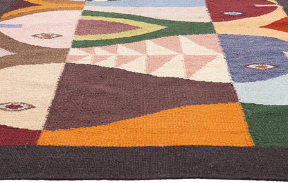 5 x 8 - Multicolor New Indian Kilim Rug - 31370