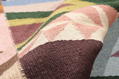 5 x 8 - Multicolor New Indian Kilim Rug - 31370