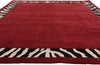8 x 10 - Red New Contemporary Indian Rug - 31371