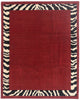 8 x 10 - Red New Contemporary Indian Rug - 31372