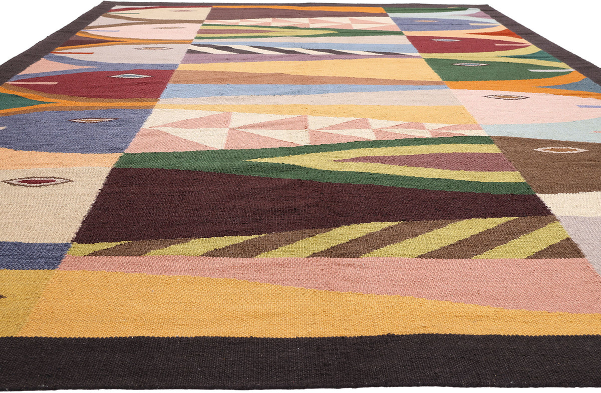 10 x 14 - Multicolor New Indian Kilim Rug - 31373
