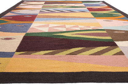 10 x 14 - Multicolor New Indian Kilim Rug - 31373