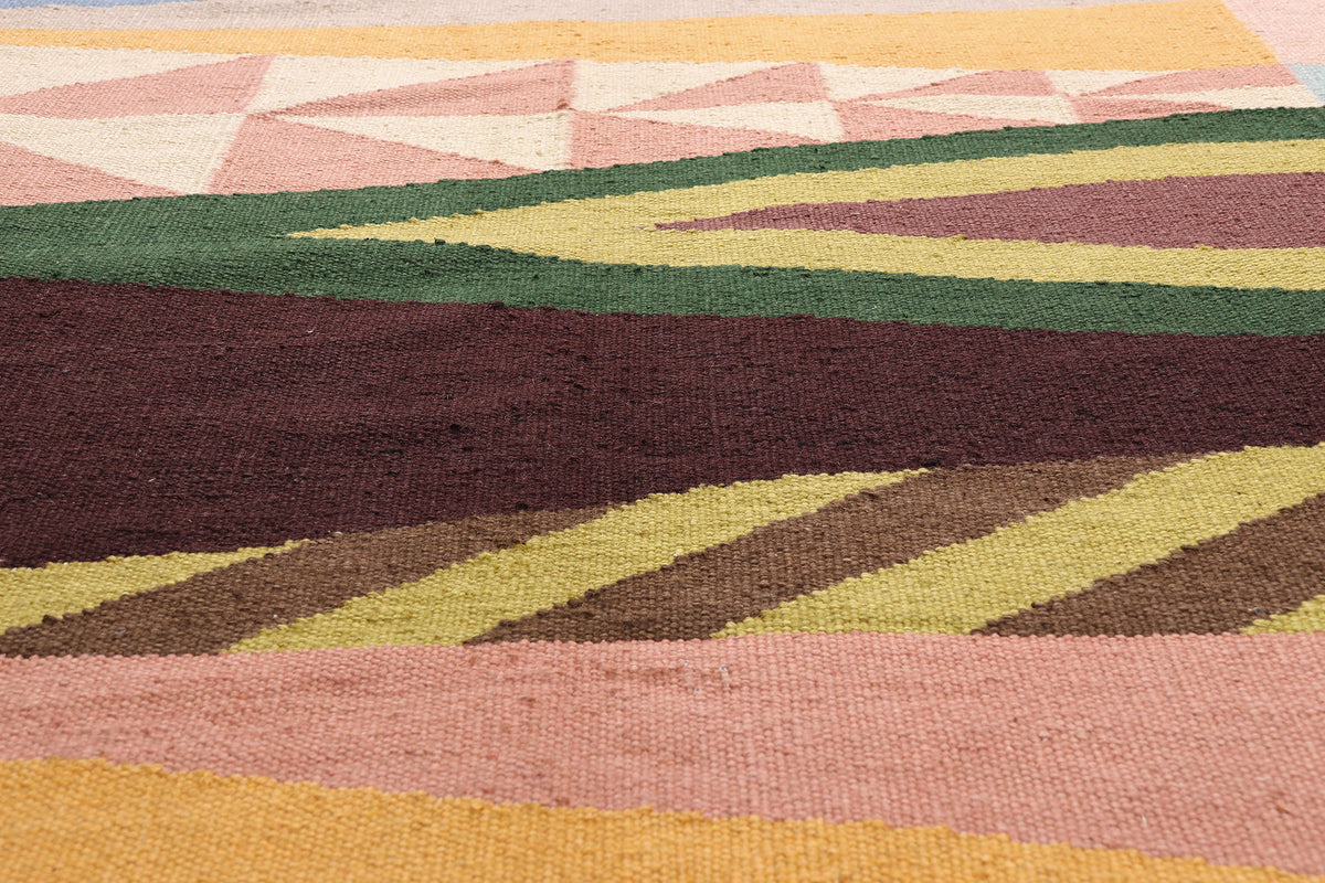 10 x 14 - Multicolor New Indian Kilim Rug - 31373