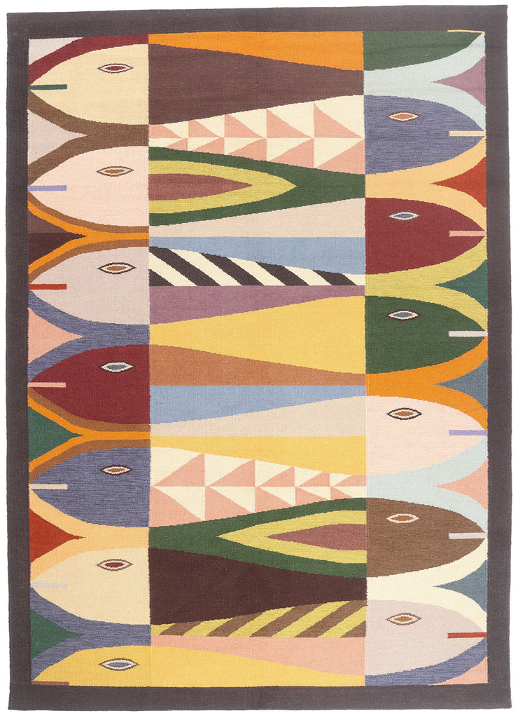 10 x 14 - Multicolor New Indian Kilim Rug - 31373