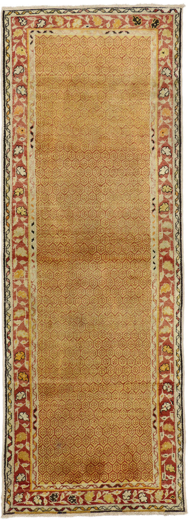 3 x 8 Vintage Turkish Oushak Runner 50006