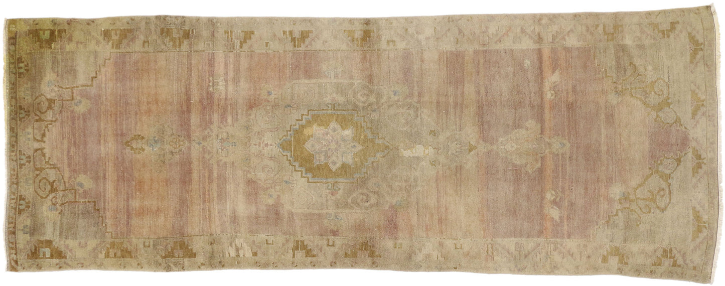 4 x 11 Vintage Oushak Rugs 50014