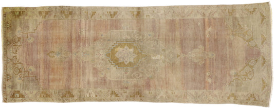 4 x 11 Vintage Oushak Rugs 50014