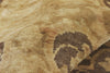 7 x 11 - Brown Vintage Turkish Oushak Rug - 50042