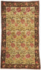4 x 7 - Yellow Vintage Turkish Oushak Rug - 50093