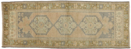 3 x 9 Vintage Oushak Rug 50140