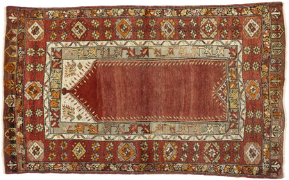 4 x 6 Vintage Oushak Rug 50147