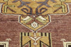 4 x 7 - Purple Vintage Turkish Oushak Rug - 50187