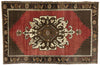 6 x 9 Vintage Turkish Oushak Rug 50223