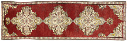 3 x 11 Vintage Turkish Oushak Rug 50227