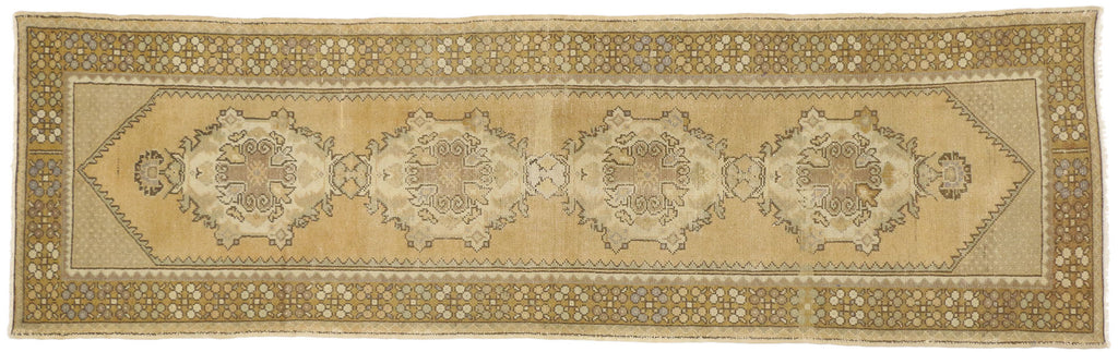 3 x 10 Vintage Turkish Oushak Rug 50230