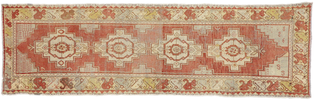 3 x 10 Antique Oushak Rug 50231