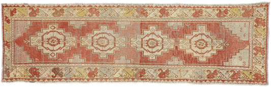 3 x 10 Antique Oushak Rug 50231