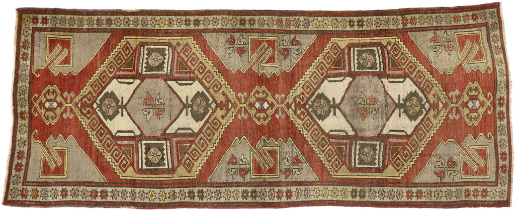 4 x 10 Antique Turkish Oushak Rug 50233