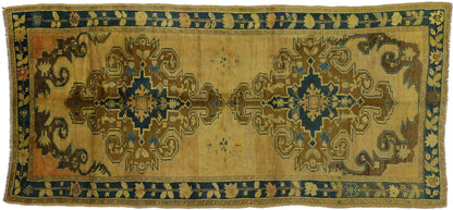 5 x 10 Vintage Oushak Runner 50242