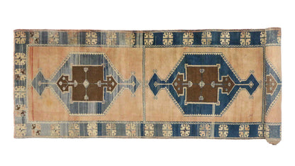 4 x 16 Vintage Oushak Rug 50264