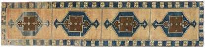4 x 16 Vintage Oushak Rug 50264