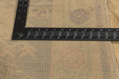 5 x 11 - Tan Vintage Turkish Oushak Rug - 50274