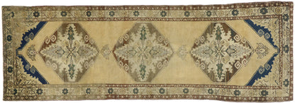 4 x 11 Vintage Oushak Rug 50279