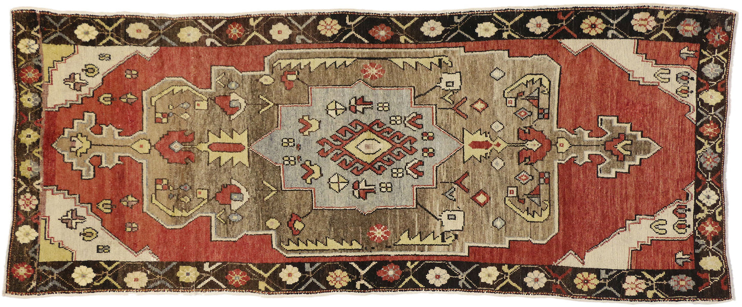 4 x 10 Antique Oushak Rug 50283